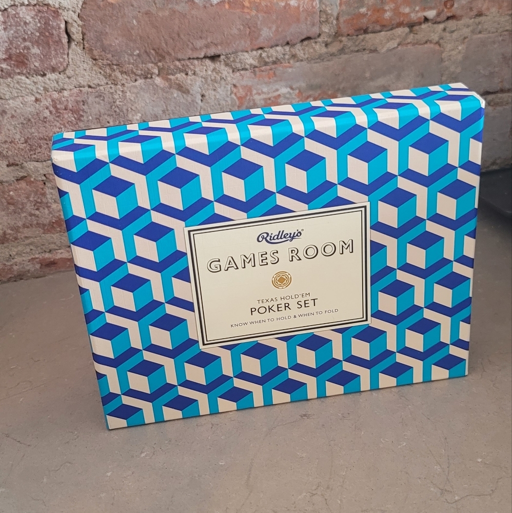 Ridley's Games Room Texas Hold'em Poker Set